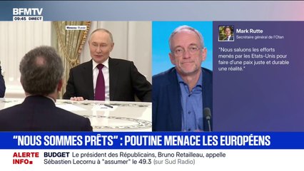 Pour Frédéric Encel, docteur en géopolitique, l'objectif du président américain avec son plan de paix est de faire "capituler partiellement" l'Ukraine
