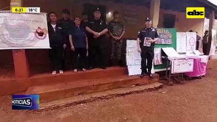 Amambay: niños de comunidad indígena recibieron una charla sobre prevención de consumo de drogas