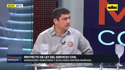 Proyecto de ley de servicio civil: senadores debaten sobre su alcance