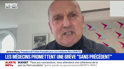 Un appel à une grève "historique" des médecins du 5 au 15 janvier 2026 pour s'opposer au budget de la Sécurité sociale