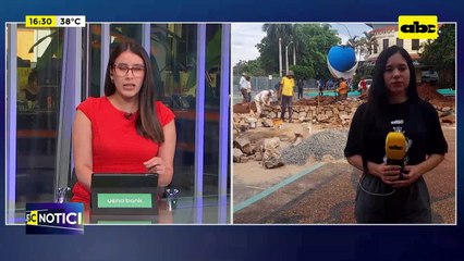 Caacupé: modifican rotonda para colocar una estatua de la Virgen de los Milagros