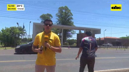 Con la Albirroja más puesta que nunca: así está Ypané a horas de Paraguay vs. Argentina