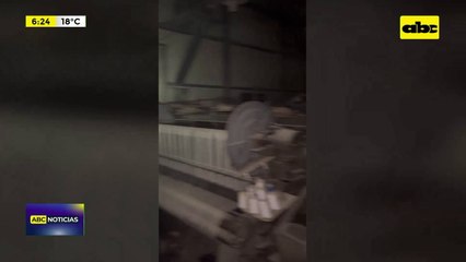 Video: Fábrica de toallas se incendió en Ñemby