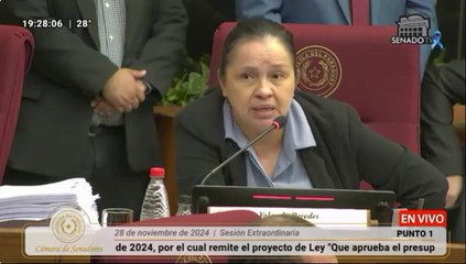 Celeste Amarilla reclama a Yolanda Paredes