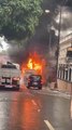 Bus Se Incendió En San Lorenzo