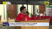 “Los jóvenes son la alegría y la esperanza”: novenario en honor a la Virgen