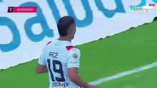 El doblete de Alex Arce en la goleada de Liga de Quito