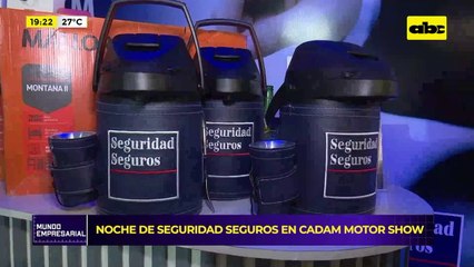 Noche de Seguridad Seguros en el CADAM Motor Show: premiando a los mejores vendedores