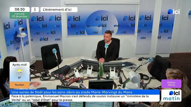 Le Noël des sans-abris au Mans