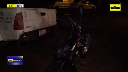 Itauguá: motociclista murió arrollado por camión