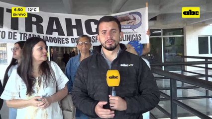 Hospital de Clínicas: funcionarios marcharán en contra de proyecto de ley de carrera civil