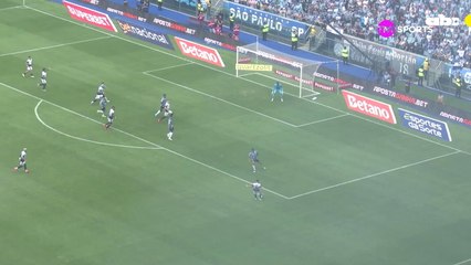 La asistencia de Ángel Romero en la victoria de Corinthians