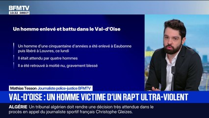 Cryptomonnaies, enlèvement...Ce que l'on sait d'un homme victime d'un rapt ultra-violent dans le Val-d'Oise