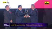 Agrofértil recibe la distinción de empresa del año en los Premios ADEC 2024