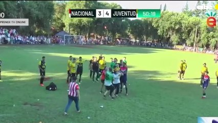 Incidentes en final de la liga de María Auxiliadora