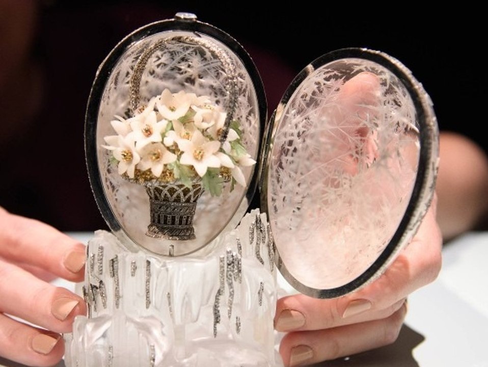 26 millionen euro: fabergés winter-ei erzielt rekordsumme