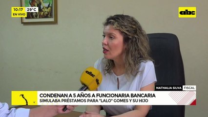 Oficial de cuentas estafó a su banco y fue condenada a cinco años de cárcel