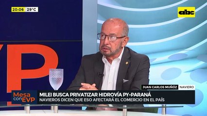 Video: Milei busca privatizar la hidrovía Paraguay- Paraná.