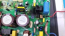 #623 Haier Dc inverter ac E7 error code inverter  ac pcb training institute