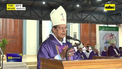 “Por la familia y la esperanza”: quinto día del novenario a la Virgen de Caacupé