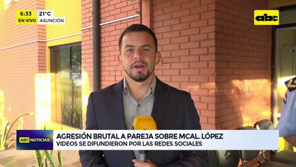 Violencia en Mariscal López: difunden brutal agresión a pareja en el semáforo