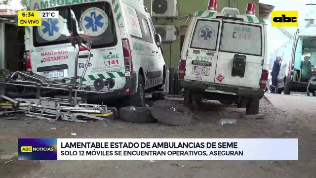 Video: En precarias condiciones se encuentran las ambulancias del SEME
