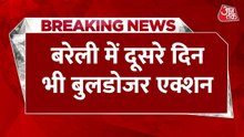 बरेली में दूसरे दिन भी बुलडोजर एक्शन जारी, बारात घर ध्वस्त; Video