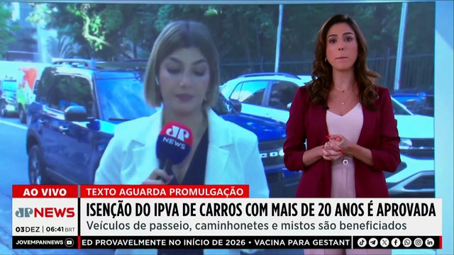 Isenção do IPVA de carros com mais de 20 anos é aprovada