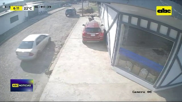 Villa Hayes: violento asalto a punta de arma a local de repuestos