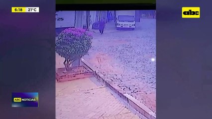 Video: Mediante CCTV detuvieron a supuesto autor de robos en camiones repartidores