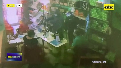 Violento asalto en Ñemby: delincuentes se llevaron G. 6.000.000