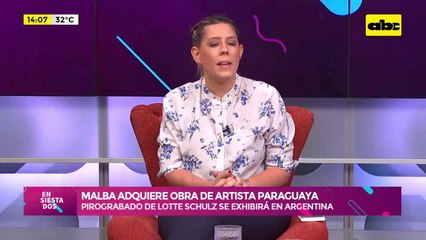 Malba exhibirá obra de artista paraguaya: pirograbado de Lotte Schulz se suma al museo argentino