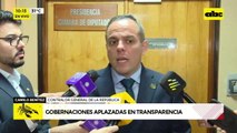 Gobernaciones y municipios son las instituciones menos transparentes, según contralor