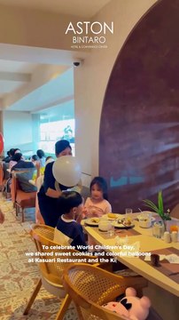 ASTON BINTARO HOTEL & CONFERENCE CENTER MERAYAKAN HARI ANAK SEDUNIA