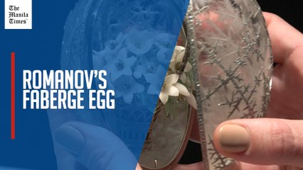 Faberge 'Winter Egg' fetches nearly £23m at auction in new record