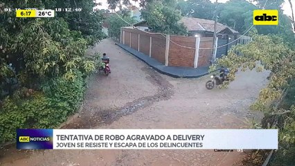 Villa Elisa: así fue como un trabajador de delivery evitó ser asaltado por delincuentes