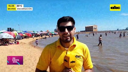 Se siente el verano en Encarnación: la playa San José se prepara para recibir al turismo nacional