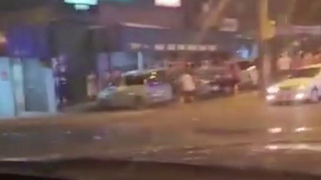 Incidentes entre hinchas de Cerro Porteño y Policía antes del partido en La Nueva Olla.