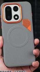 Case For OnePlus 15 Luxury Matte PU leather Magnet