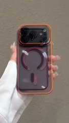 Clear Magnetic Phone Case for iPhone 17
