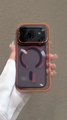 Clear Magnetic Phone Case for iPhone 17