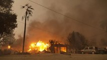 Evacuaciones masivas y lucha contra los incendios en Los Ángeles, Estados Unidos