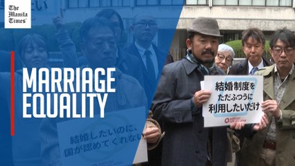 Same-sex marriage campaigners take fight to Japan top court