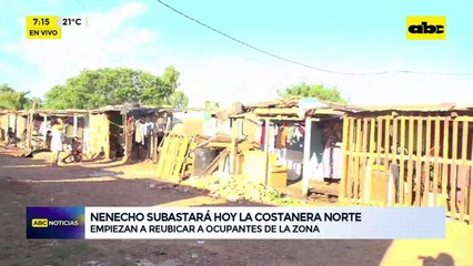 Hoy se subasta la Costanera: ocupantes damnificados esperan ser reubicados