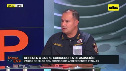 Casi 30 cuidacoches demorados en Asunción: muchos fueron liberados nuevamente, dice comisario