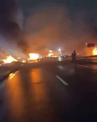 Un avión se estrelló en Filadelfia, Estados Unidos