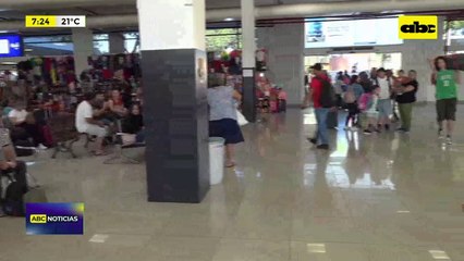Video: Intenso movimiento en la Terminal de Ómnibus rumbo a pasar Nochebuena