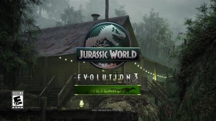 Jurassic World Evolution 3 - Wetlands Pack Release Date Teaser Trailer