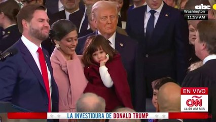 Donald Trump juró como presidente de Estados Unidos