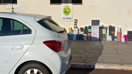 Mulher é flagrada com 190 unidades de perfumes e cosméticos no Bairro São Francisco em Toledo